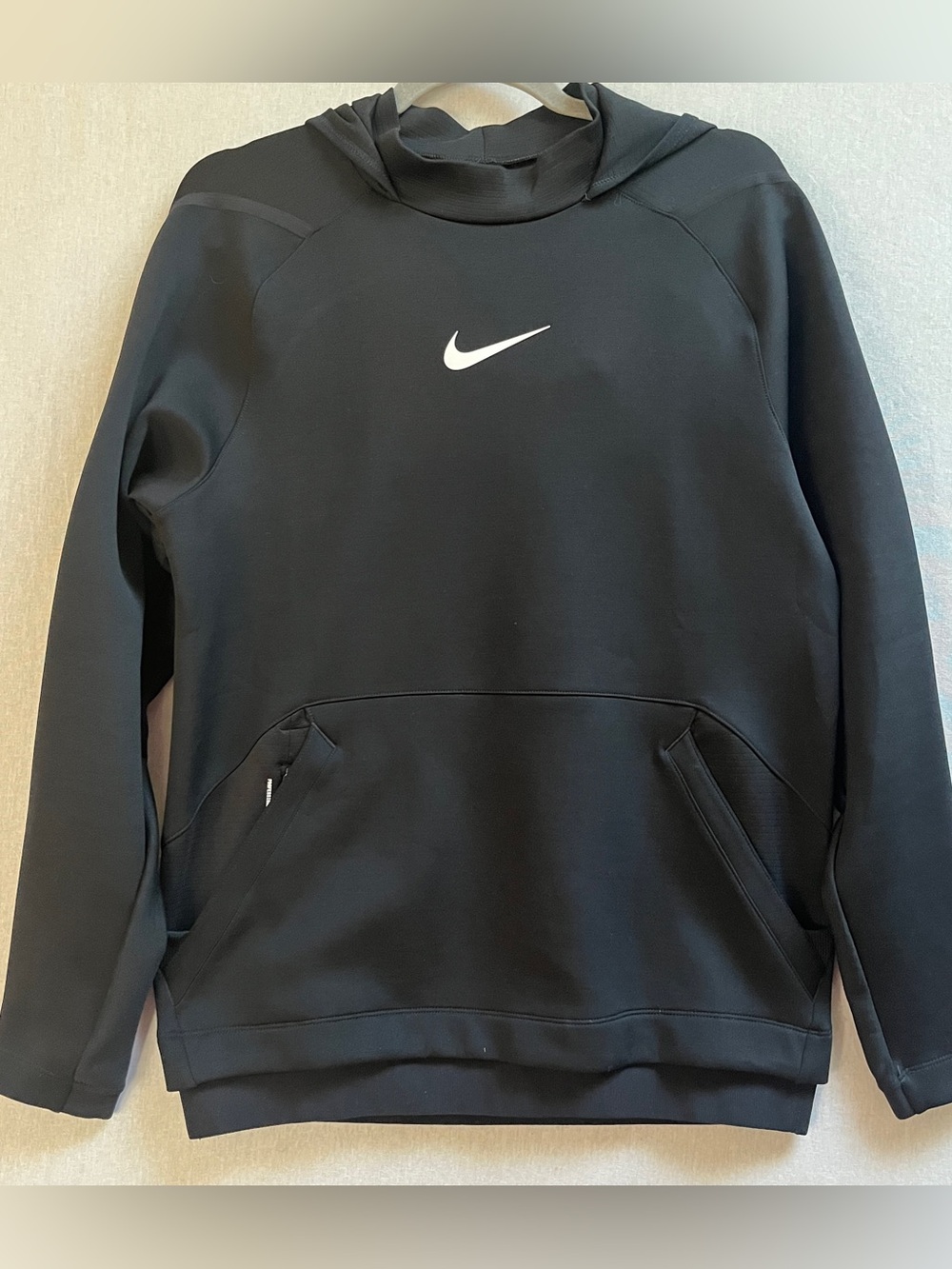 Nike Pro Dri FIT Therma Sphere Training Fleece Pullover Hoodie Black Size S